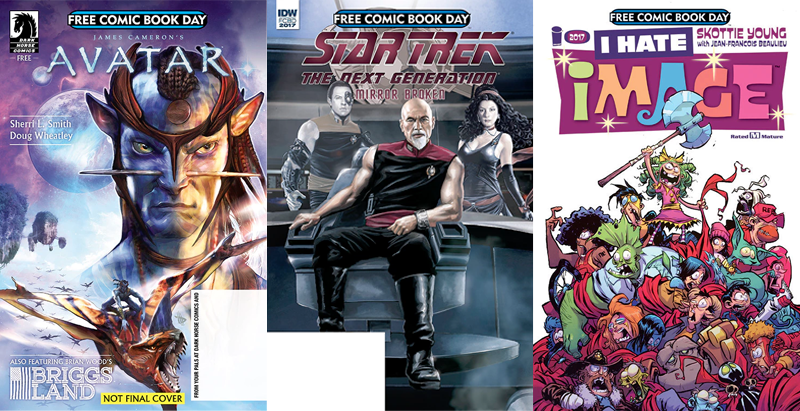 Here Are the Amazing Comics You'll Be Reading For Free Comic Book Day 2017