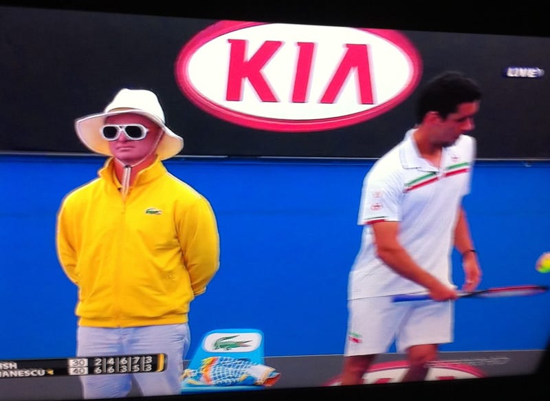 Illustration for article titled Nice Of The Australian Open To Hire An Albino As Line Judge