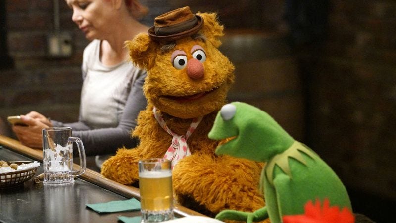 The Muppets continues to be adult in its humor, if not its relationships