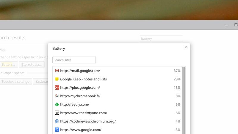 Illustration for article titled Which Apps Are Running Down Your Chromebook's Battery?