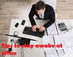 Illustration for article titled Find out ways to stay awake at the office