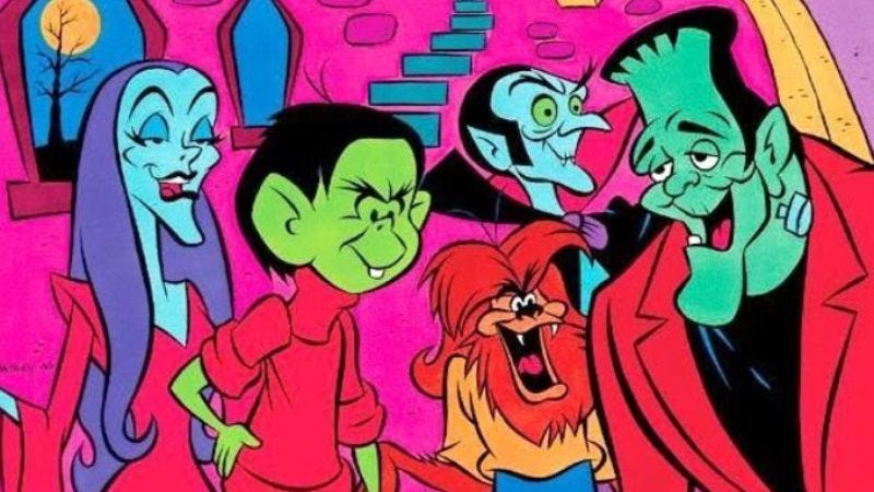 In the 1960s, Dracula, Frankenstein, and The Wolf Man came for your kids