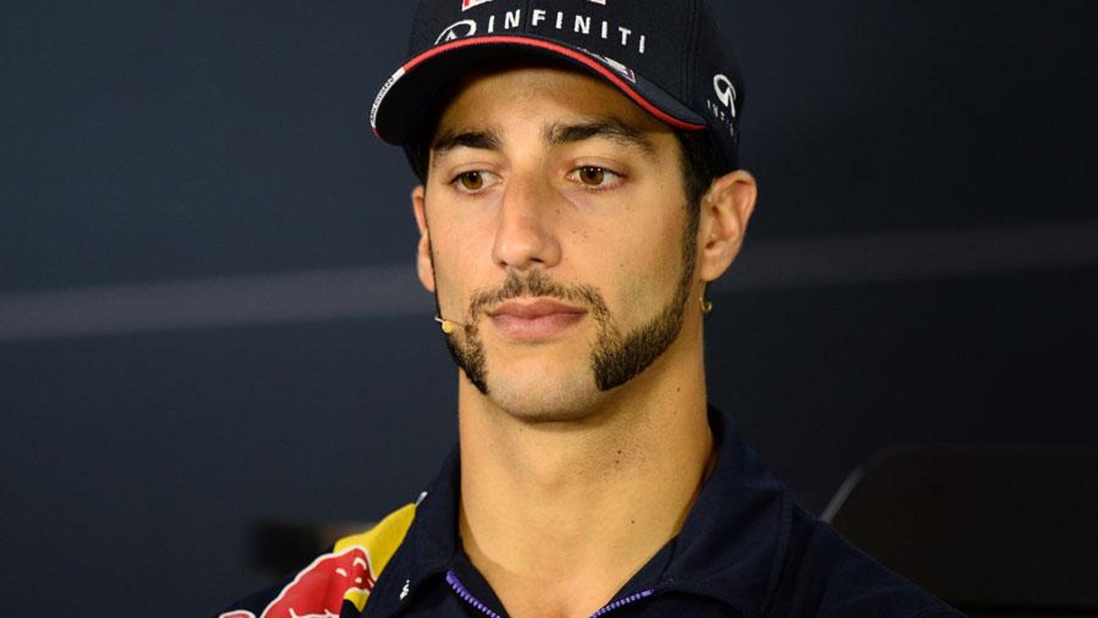 Ricciardo has some interesting facial hair this weekend...