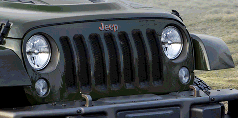 Jeep Wrangler JL 2018 Jeep Wrangler Production Grille and (and LED Headlights?) Exposed! {filename}