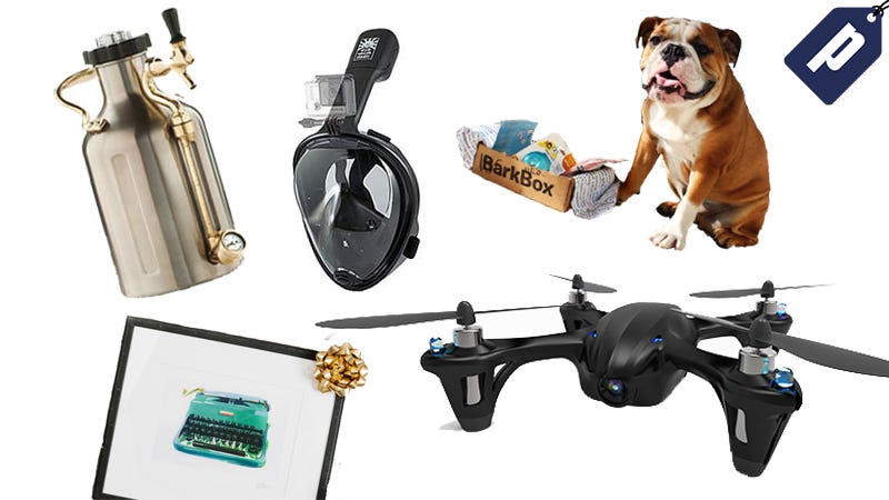 Illustration for article titled Save On 7 Splurge-Worthy Gifts: Custom-Framing, Mini-Kegs, Drones & More