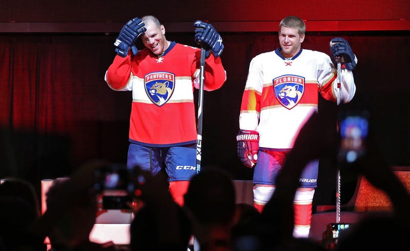 Illustration for article titled Florida Panthers Unveil New Logo And Jerseys