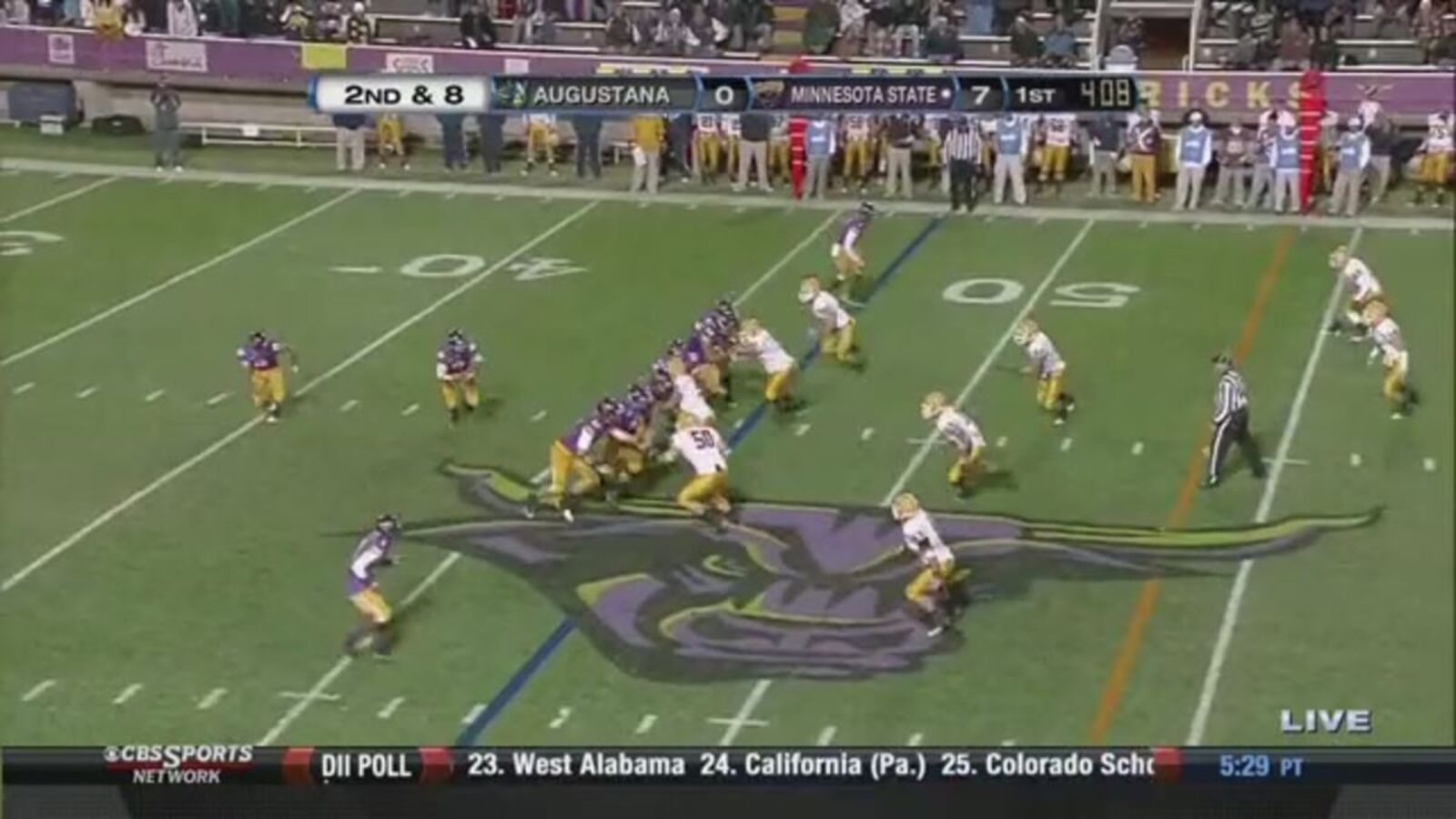 In Division II Football, They Play With The Difficulty Level Set To