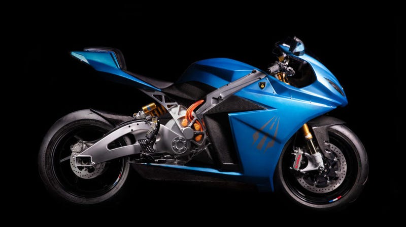 Illustration for article titled The Lightning Strike Could Be the Harley LiveWire's Sportbike Rival