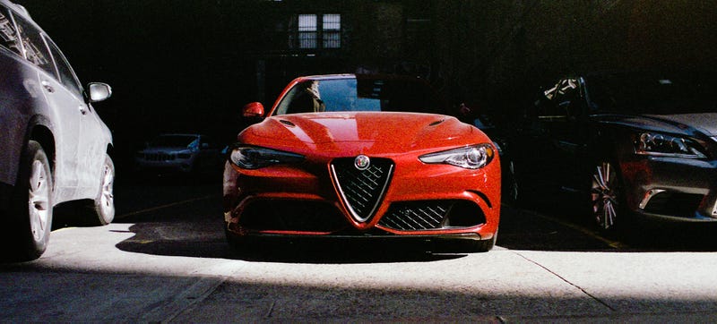 The Alfa Romeo Giulia Quadrifoglio On Film