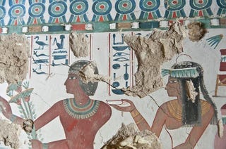Illustration for article titled Archaeologists Uncover Ancient Egyptian Tombs With Stunning Murals