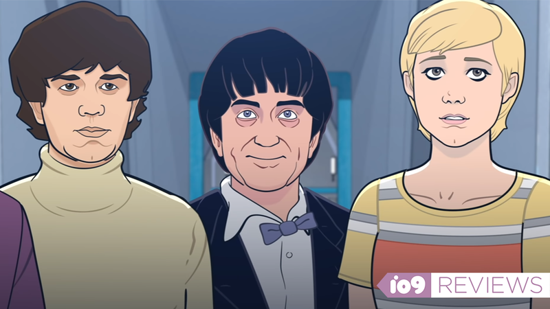 Jamie, the Doctor, and Polly are faced with conspiracy, authoritarianism, killer crabs, and even a brainwashed friend in “The Macra Terror.”