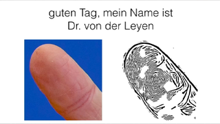 Illustration for article titled Hackers Reproduce A German Politician's Fingerprint From Photos