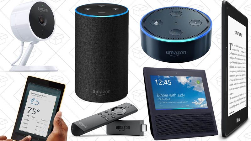 Illustration for article titled Discounted Echoes, Fire TV Stick, $30 Tablets, and the Rest of Amazon's Black Friday Deals