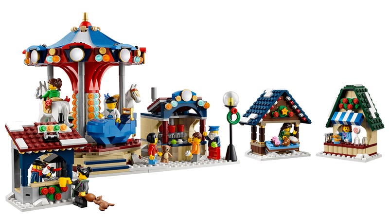 I Want To Live In The Lego Winter Village Market All Year Round