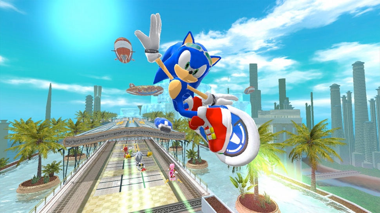 sonic free riders download