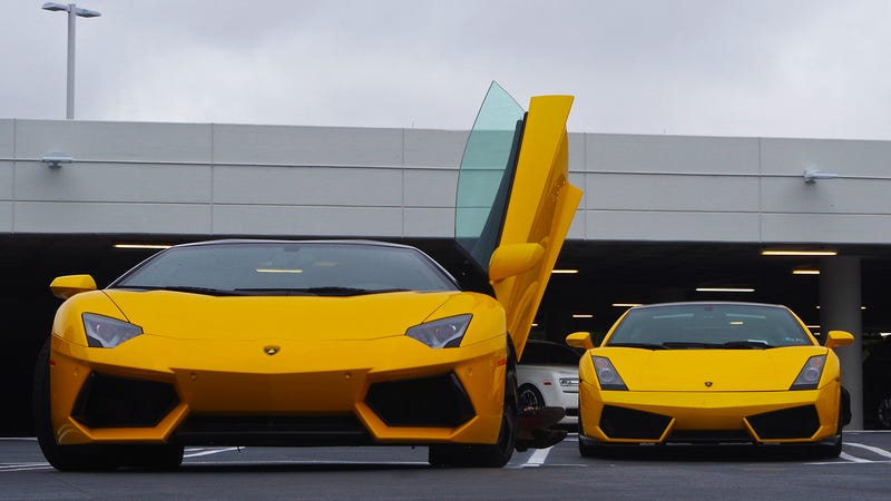 ... Took Over A Garage To Welcome The $1.9 Million Lamborghini Centenario