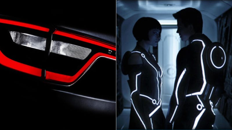 How Dodge Makes Led Taillights Glow Like Tron Suits Ilration For Article Led How Dodge Makes Taillights Glow Like Tron Suits