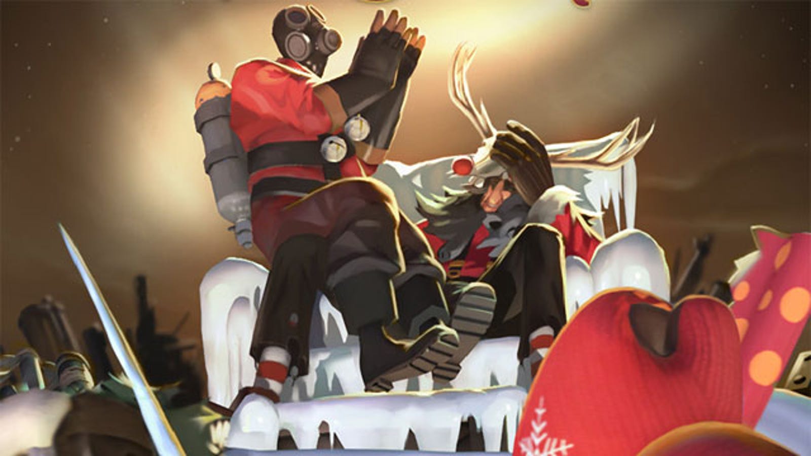 Team Fortress 2's Christmas Updates Begin