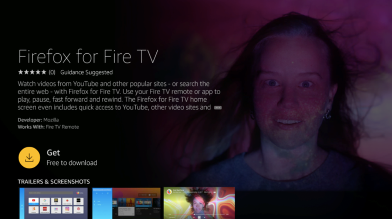 Firefox Comes to The Fire TV