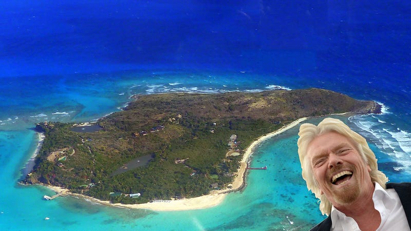 Richard Branson Is Having a Weird Sleepover With 'Young ...