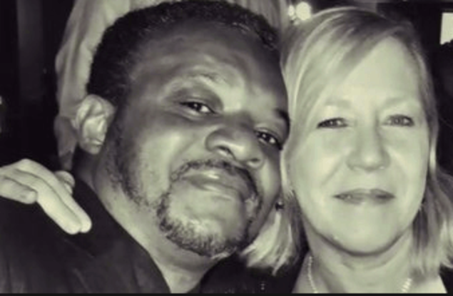 Joe Jude (L) and his wife Pat.