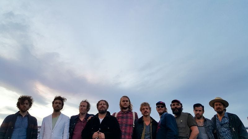 Illustration for article titled Edward Sharpe And The Magnetic Zeros shift from sing-alongs to substance