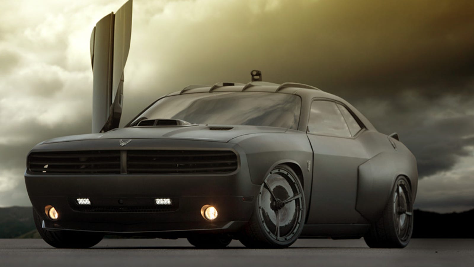 Air Force Builds Two High Tech Custom Muscle Cars