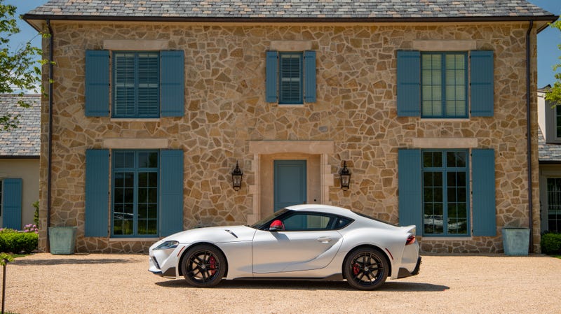 Illustration for article titled The New Supra Looks Best In White, Just Like the 2000GT