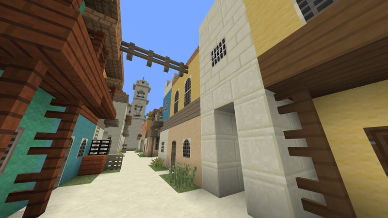 Havana from Assassin's Creed IV, Recreated in Minecraft