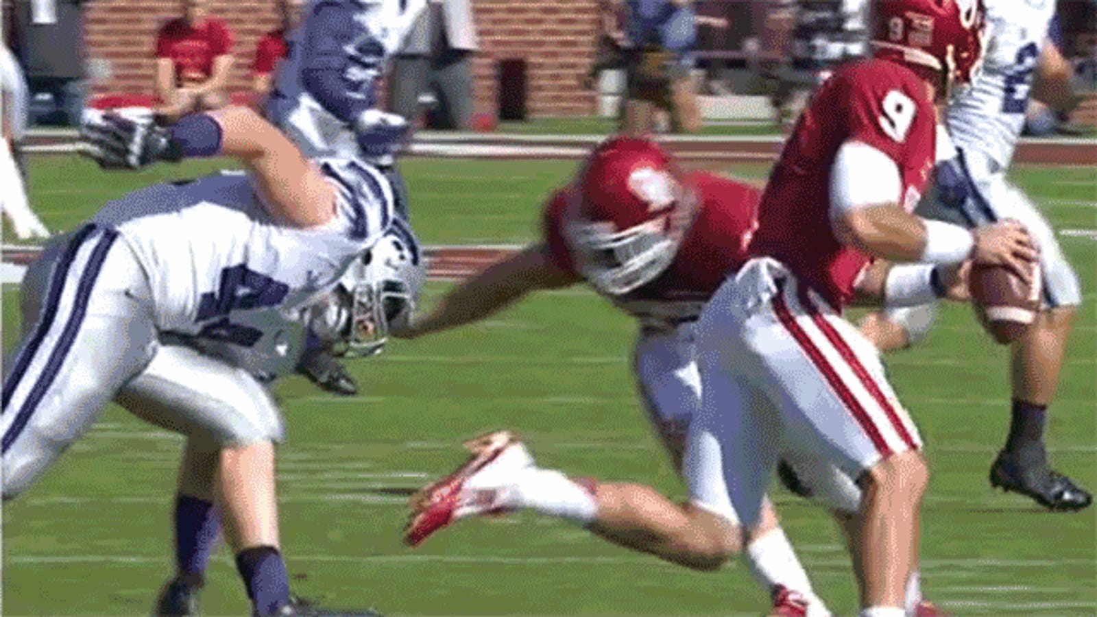 Here's A Good Way To Get Ejected From A Football Game