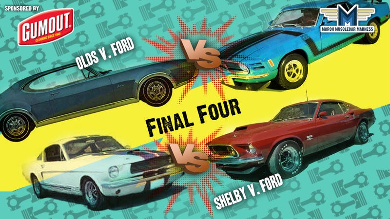 Illustration for article titled March Muscle Car Madness: The Final Four