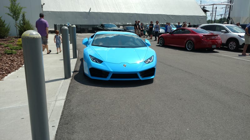 This doucher was told not to park in the handicap spots, so he parked here instead.