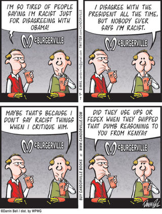 Illustration for article titled Candorville Comic: Politics and Racism