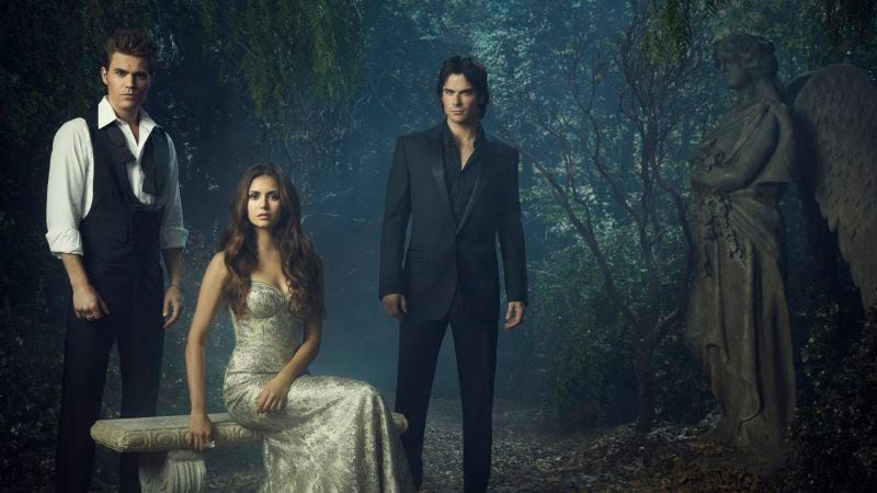 Illustration for article titled Hideous beasts with shadowy intentions terrorize innocent civilians. Oh, also, The Vampire Diaries is back