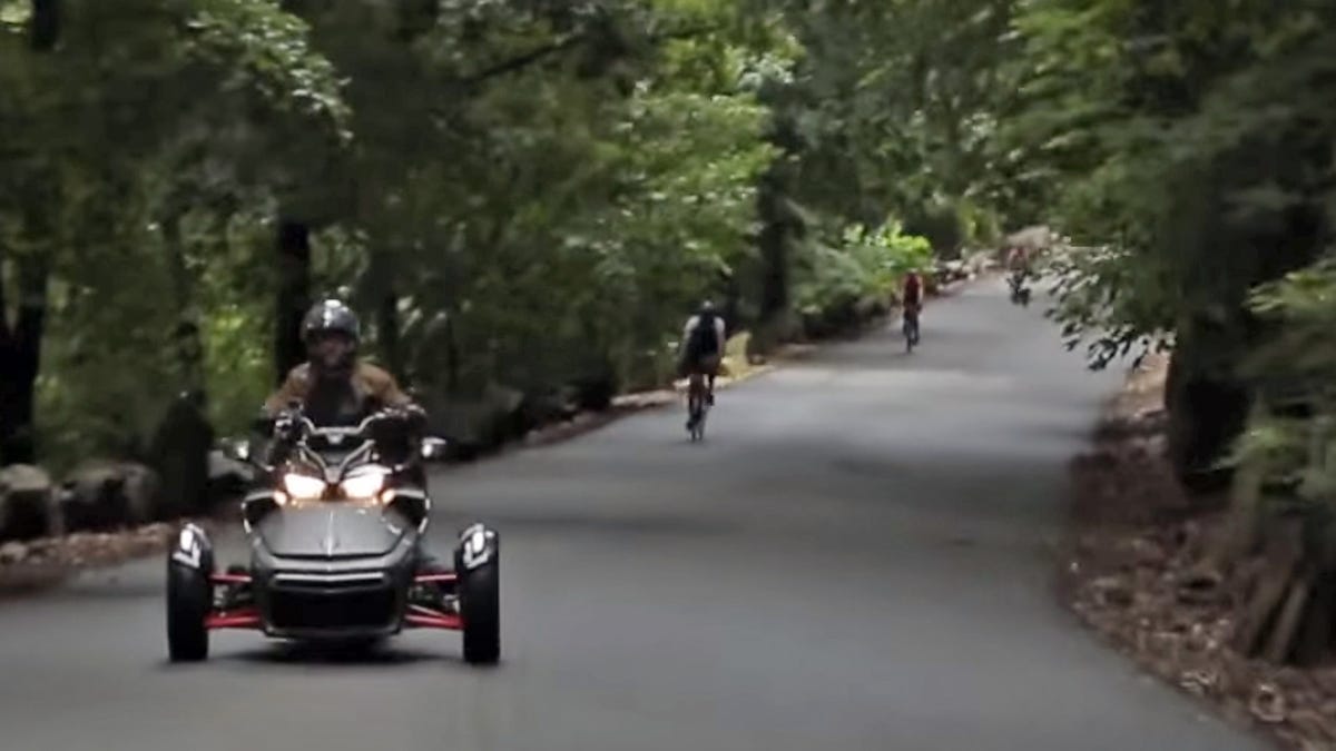 Tri Curious I Rode The Can Am Three Wheeler And Felt Feelings - 