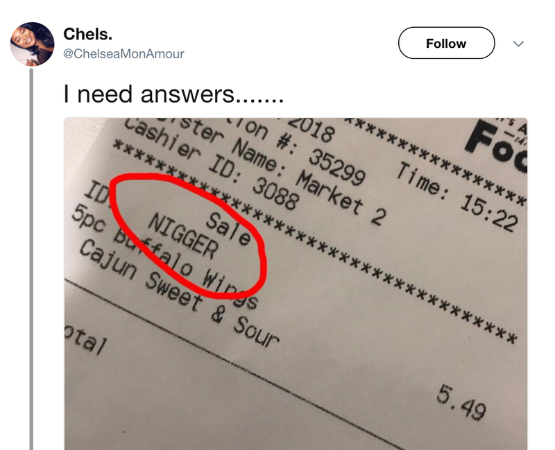 Illustration for article titled University of North Texas Dining Hall Employee Fired After Labeling Student’s Receipt With N-Word
