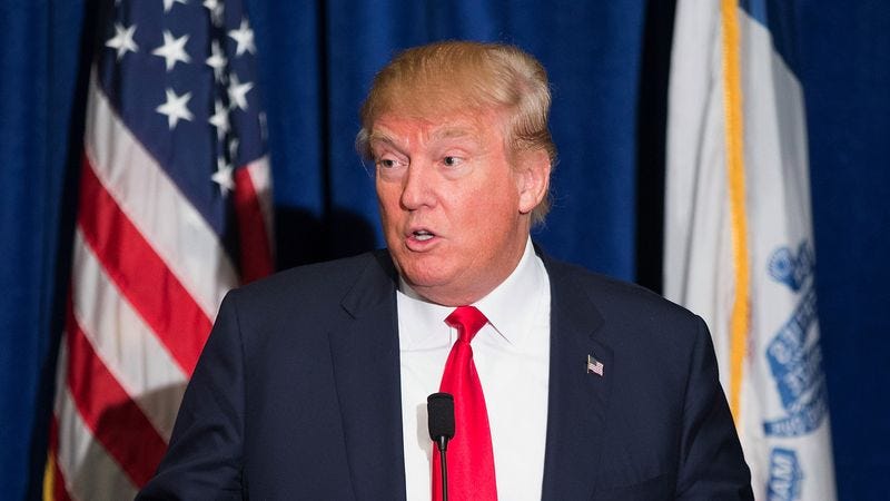 Illustration for article titled Trump Assures Nation That Decision For Syrian Airstrikes Came After Carefully Considering All His Passing Whims