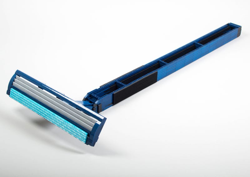 Illustration for article titled Lego personal hygiene tools for giants