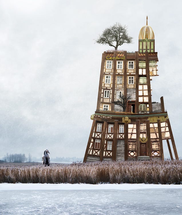These Structurally Absurd Homes Look Straight Out of Harry Potter