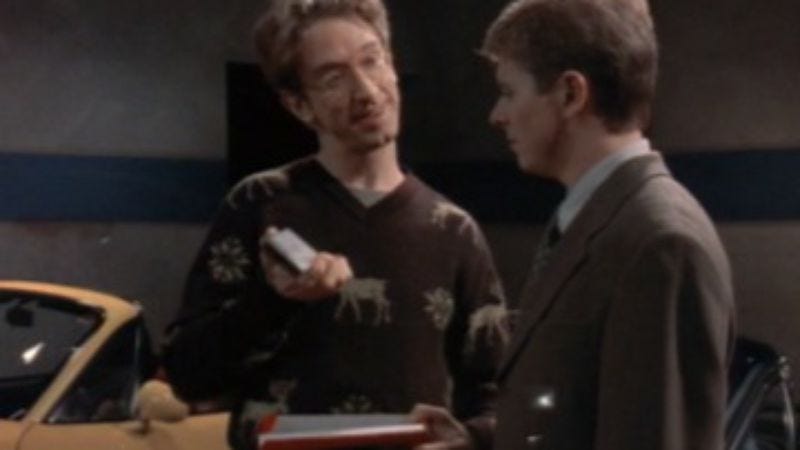 Illustration for article titled NewsRadio: "Xmas Story" and "Station Sale"