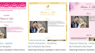 Rejected URLs for My Wedding Website