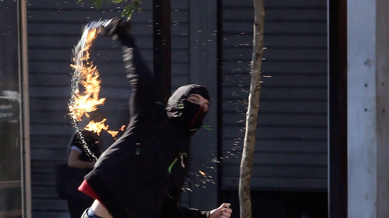 Illustration for article titled Anonymous Hacker Sentenced After Dropping USB While Throwing Molotov Cocktail