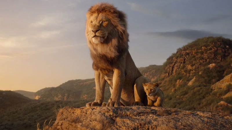 Illustration for article titled Weekend Box Office: The Lion King continues Disney's trend of humongous opening weekends