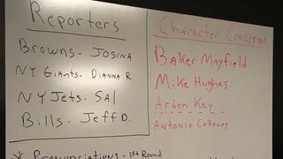 Baker Mayfield Won't Do An NFL Draft Live Shot And Is On ESPN's "Character Concerns" List<em>