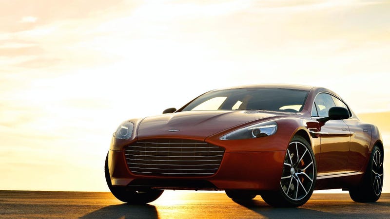 Illustration for article titled 2013 Aston Martin Rapide S: What A Big Mouth You Have!