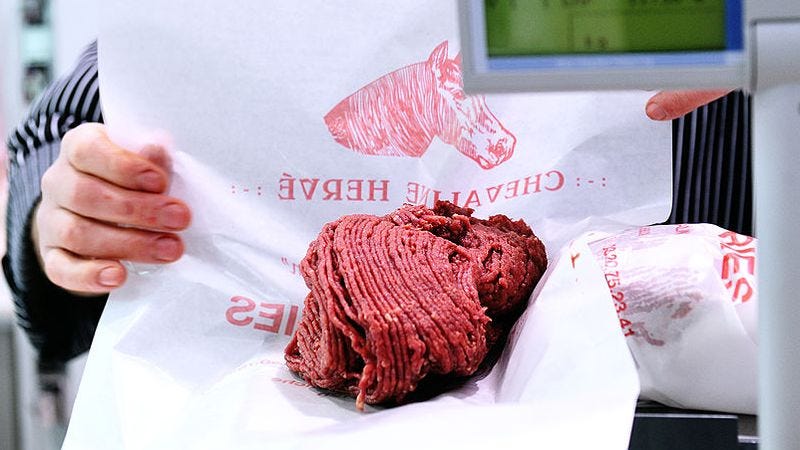 How it became impossible for Americans to buy horse meat