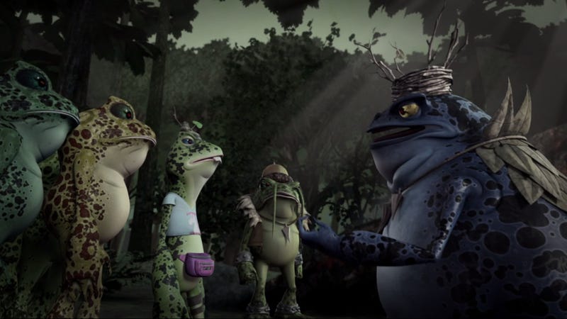 Illustration for article titled Punk Frogs Are First Known Vertebrate to Change Skin Texture