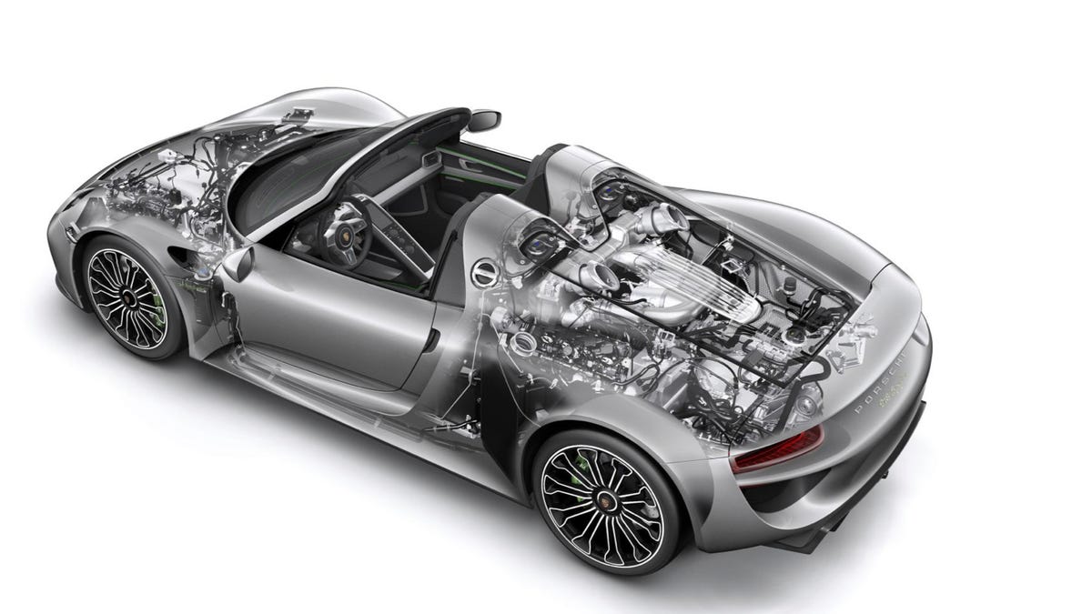 The 887 Hp Porsche 918 Spyder Will Get 85 To 94 Mpg