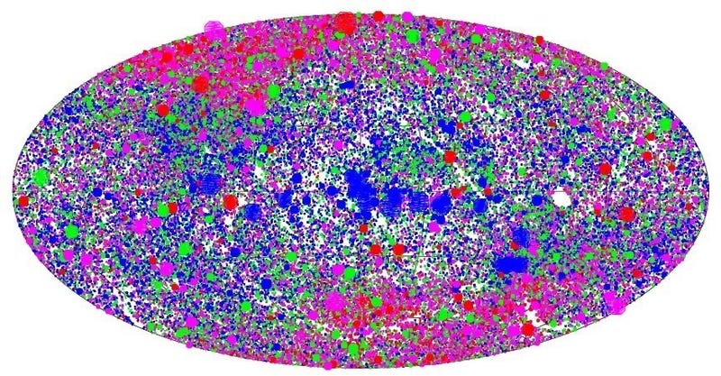 Illustration for article titled This Map Is the Most Complete Catalog Ever Made of Everything in Our SkyÂ
