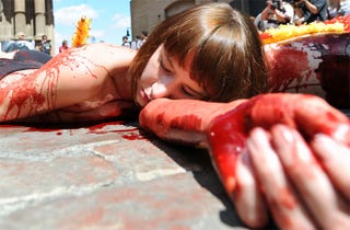 Illustration for article titled There Will Be (Fake) Blood